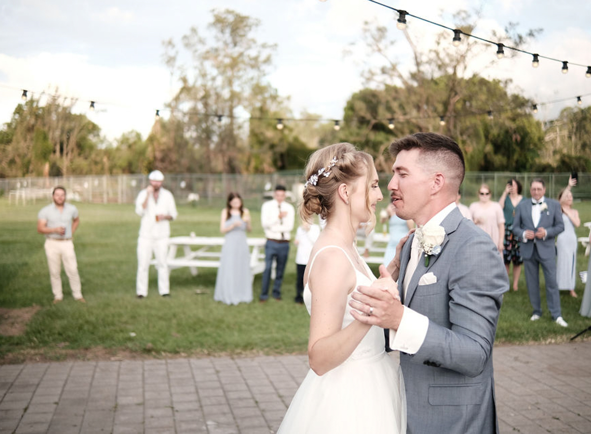 First Dance for Newly Wedded Couple at Bearded Dragon Hotel in Tamborine